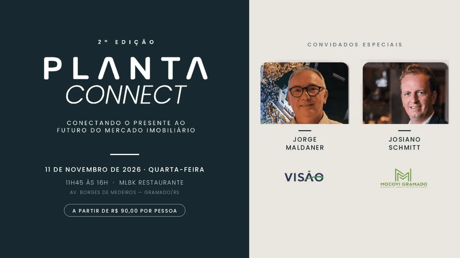 Imagem de divulgação do evento PLANTA Connect — 2ª edição